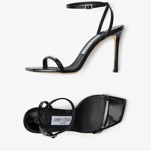 Jimmy Choo Patent Leather Sandal (Size 36.5)